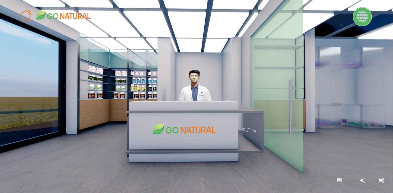 Virtual Store of Pharmacy - Virtual Store 3d